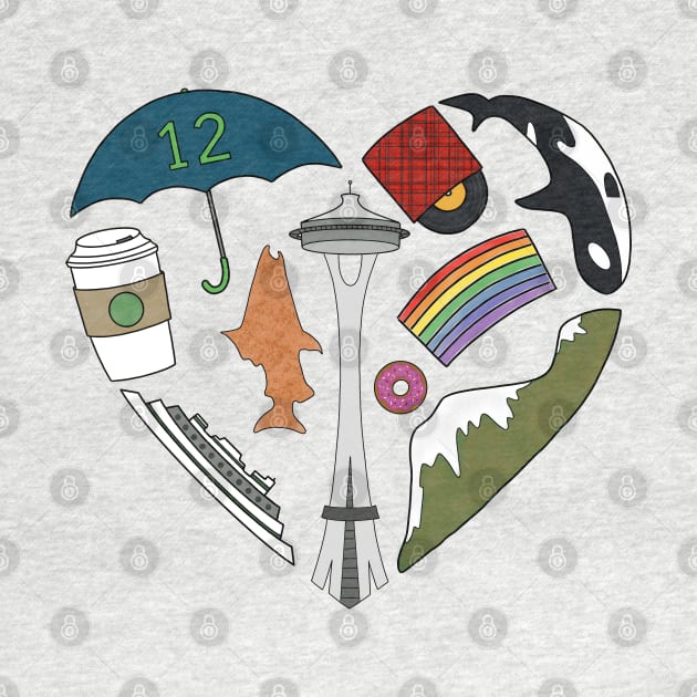 Seattle Love by CupcakeCandice